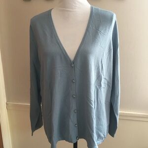 NWT Caslon V-neck Cardigan Sz 1X